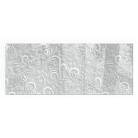 GLASPLATTE für Kamin 125x50 cm - Grau, Glas (125/50/0.4cm) - TULUP