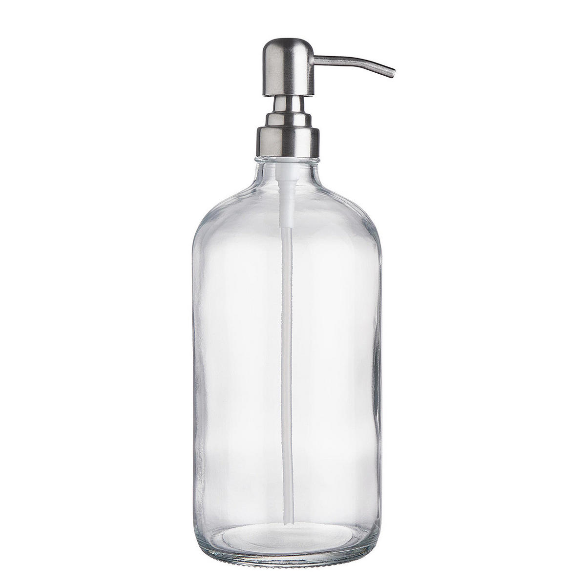 SEIFENSPENDER (4er Set) Soap Opera - Silberfarben, Glas (9/26/9cm) - Butlers