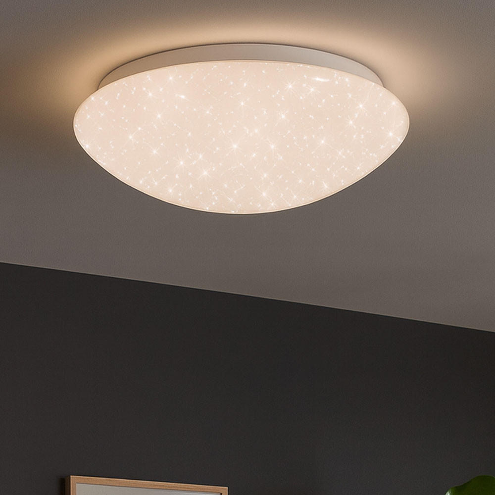 Thumbnail - Briloner Led, Weiß, Metall, Rund, 38.5x10x38.5 cm, Lampen & Leuchten, Innenbeleuchtung, Deckenleuchten