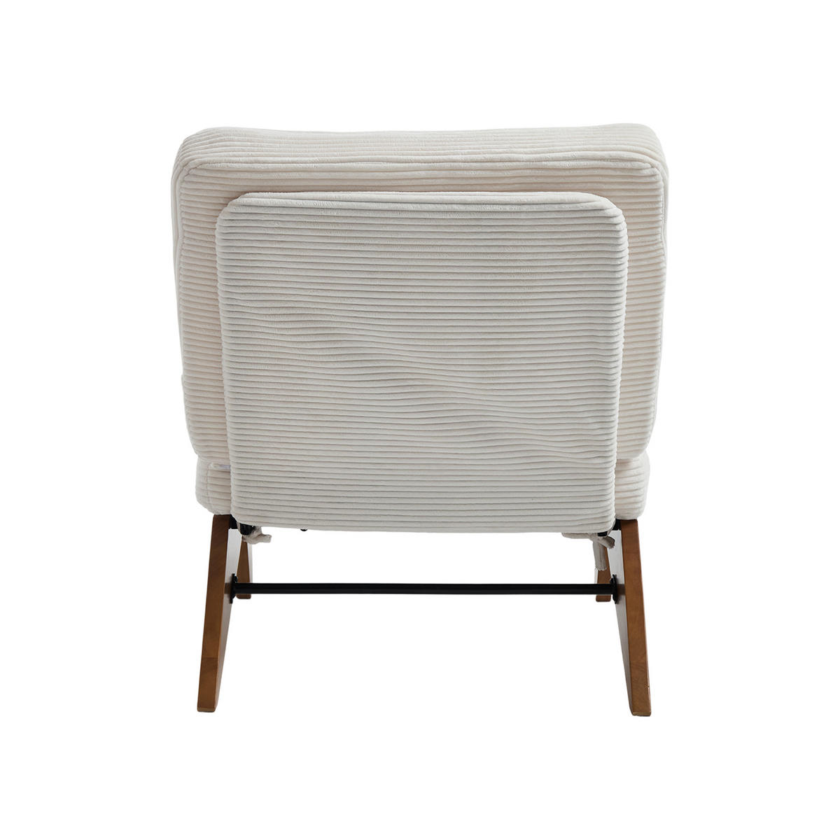 SESSEL Relaxsessel mit Fußstütze & Lendenkissen,verstellbar,Beige - Beige, Holz (73/90/59cm) - LVHOM