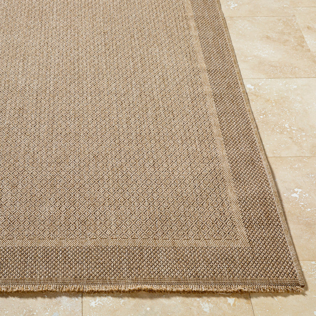 OUTDOORTEPPICH Jute-Optik 160/213 cm Beige - Braun, Kunststoff/Textil (160/213cm) - LIVABLISS