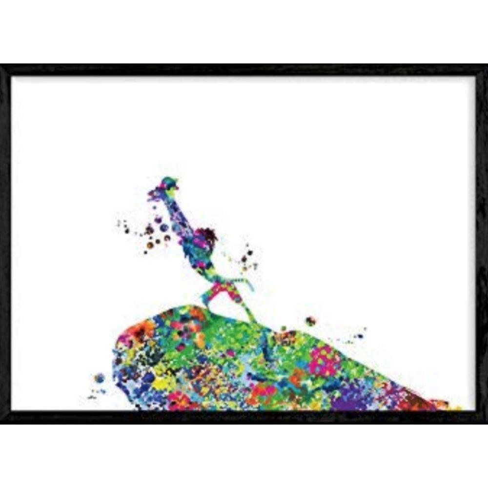 POSTER El Rey Leon Watercolourartentwurf A4 Rahmenlos - Klar, Papier (29.7/5/21cm) - Nacnic