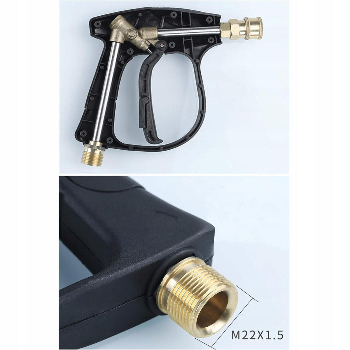 PISTOLE 4350PS - 300 BAR, 60°C, 25 l/min, M22-14, 1/4” Schnellkupplung - Multicolor, Kunststoff (10/10/10cm)