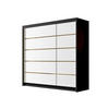 SCHIEBETÜRENSCHRANK Evo VII - Goldfarben, Holzwerkstoff/Metall (200/215/58cm) - MIRJAN24