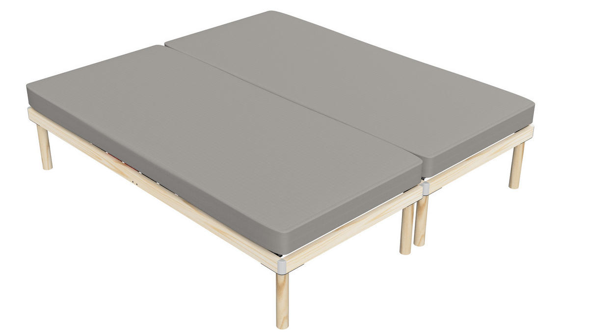 BETTGESTELL DORADO Massivholz Buche 100x200 cm - Naturfarben, Holz (100/200cm) - Coemo