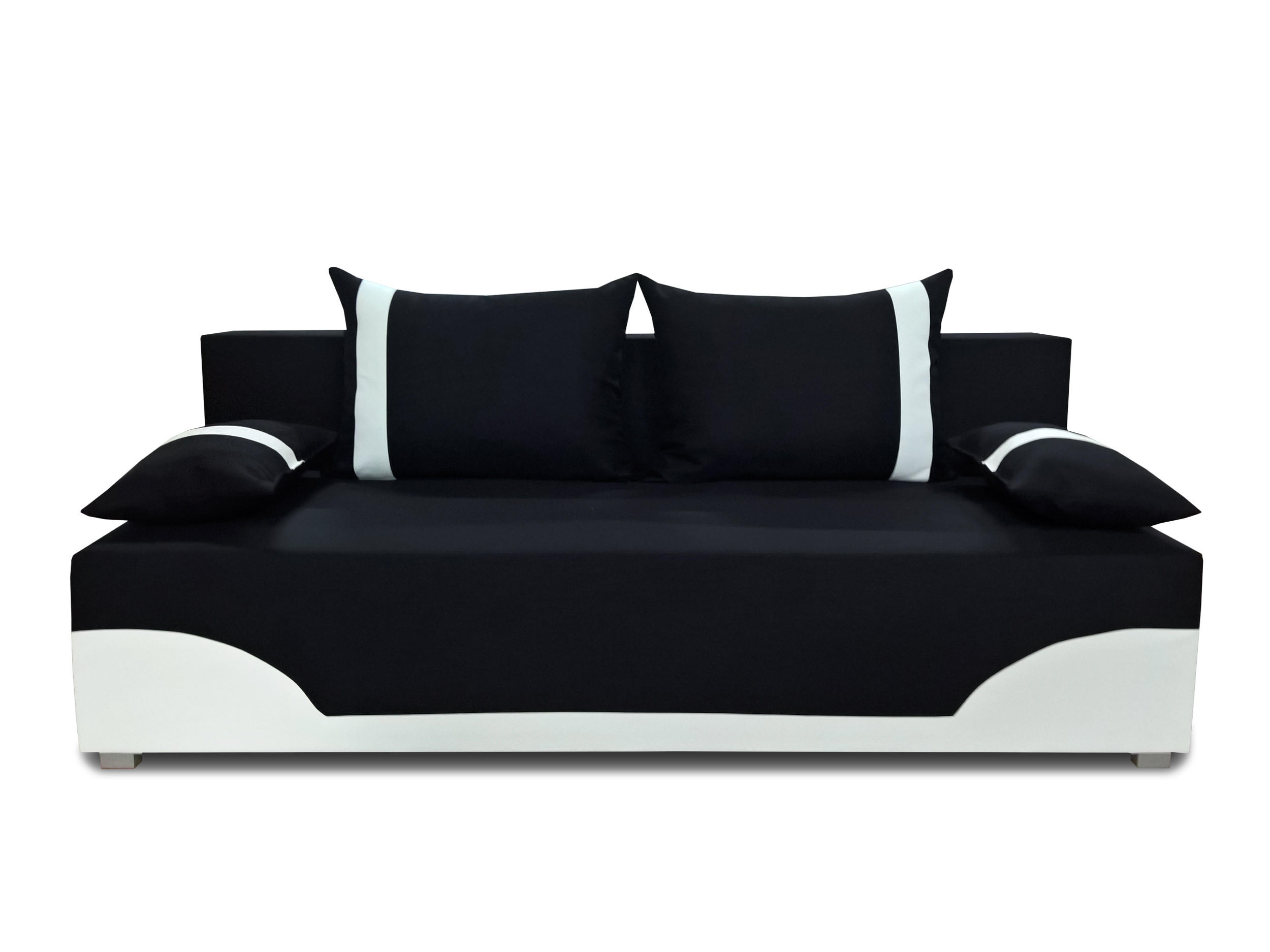XXXLutz Schlafsofa Schwarz 200x83x83 cm