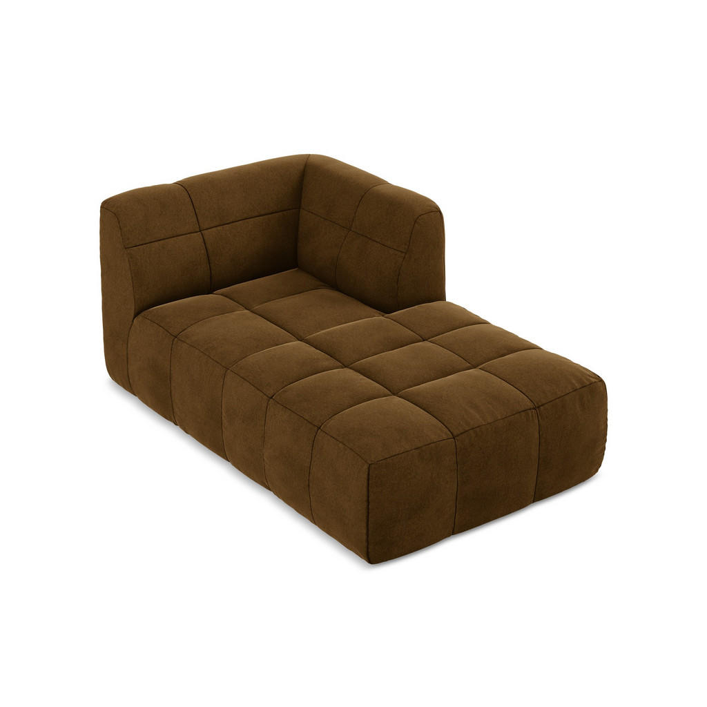 Thumbnail - Makamii Sofaelement, Currygelb, Textil, Holzwerkstoff, 1-Sitzer, 101x77x175 cm, Hergestellt in Europa, Oeko-Tex®, Wohnzi...