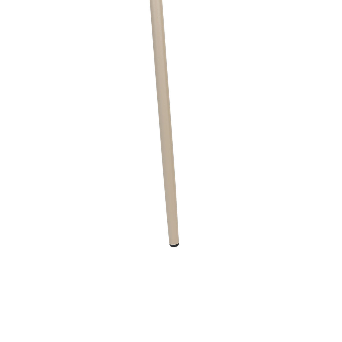 ÉTKEZŐSZÉK 2 darabos Szett Műanyag Bézs Canton II - bézs, műanyag/fém (46/86/52cm) - Beliani