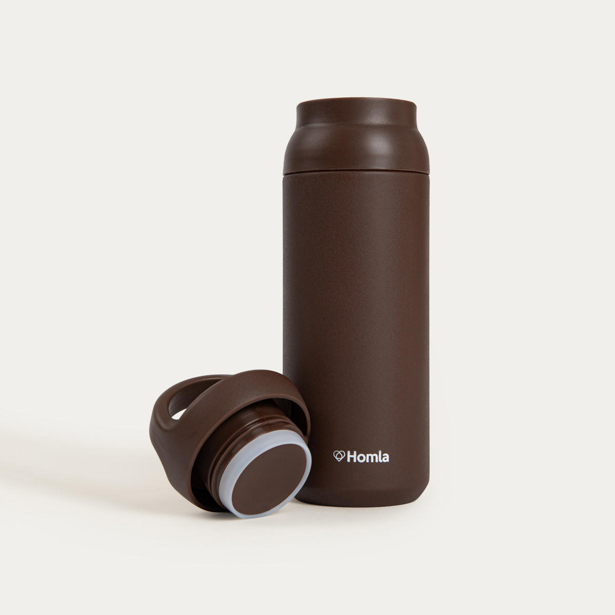 THERMOSFLASCHE Cocoa schokoladenfarben 500 ml - Braun, Metall (0.5L) - Homla