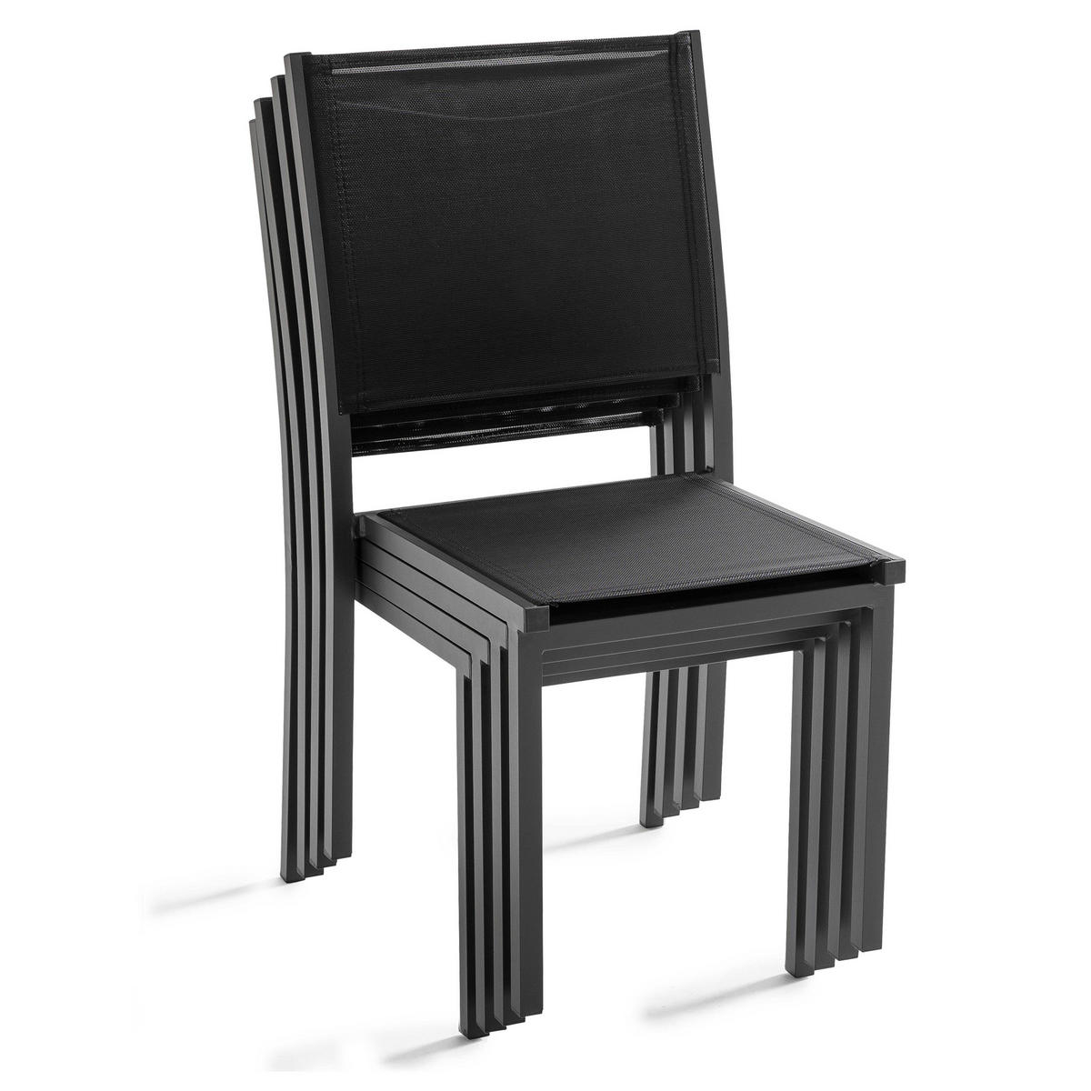 GARTENSET 9-tlg., Schwarz - Schwarz, Metall - Oviala