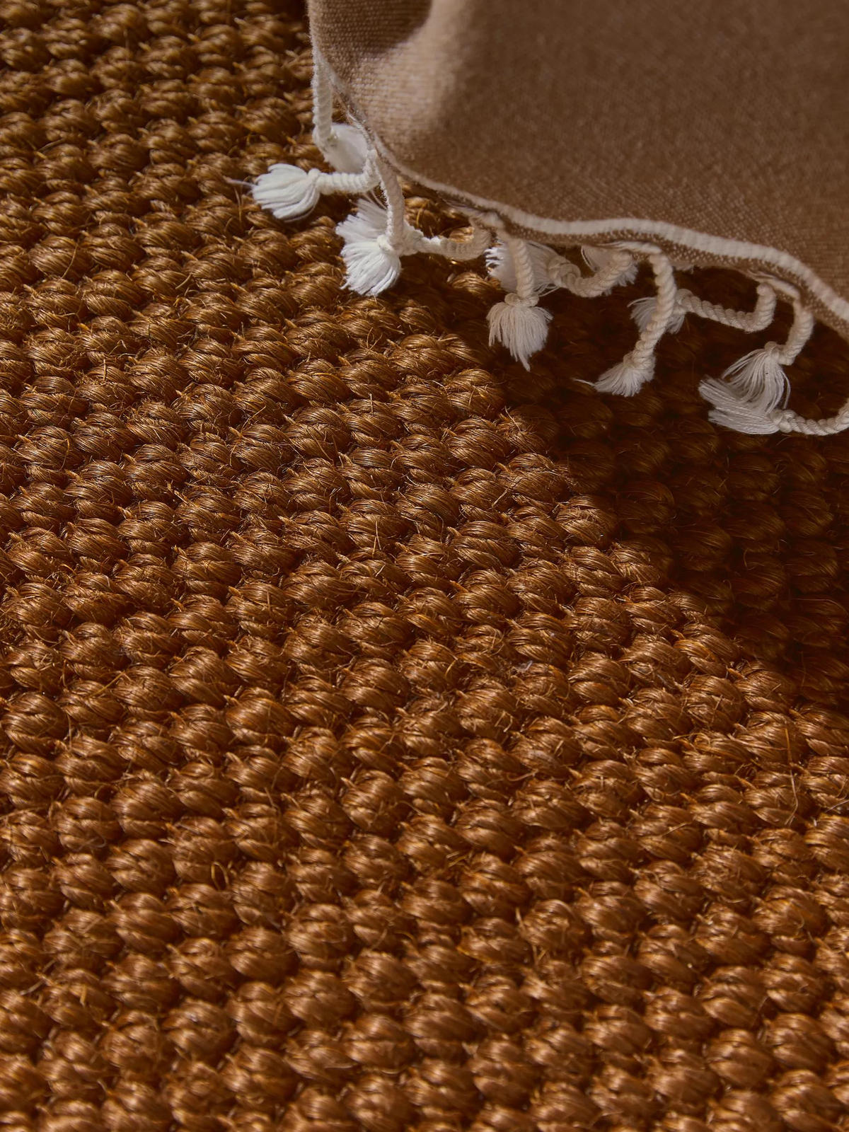 SISALTEPPICH Greta Hellbraun 300x400 cm - Hellbraun, Textil (300/400cm) - benuta Pure