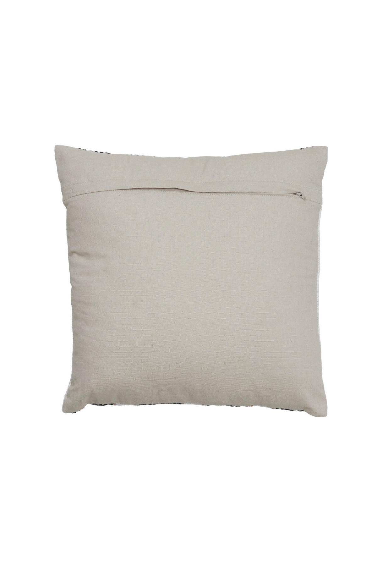 DEKOKISSEN Loura Weiß 45/45/10 cm - Weiß, Textil (45/45cm) - Light & Living