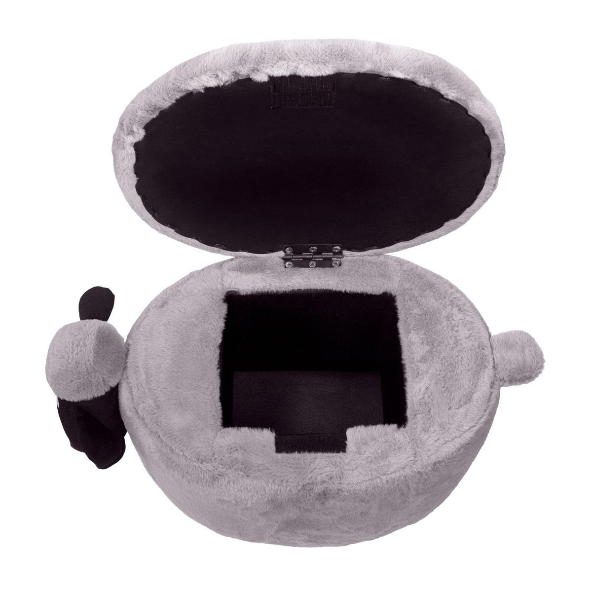 TIERHOCKER Schaf - Grau, Textil (32/37/55cm) - SVITA