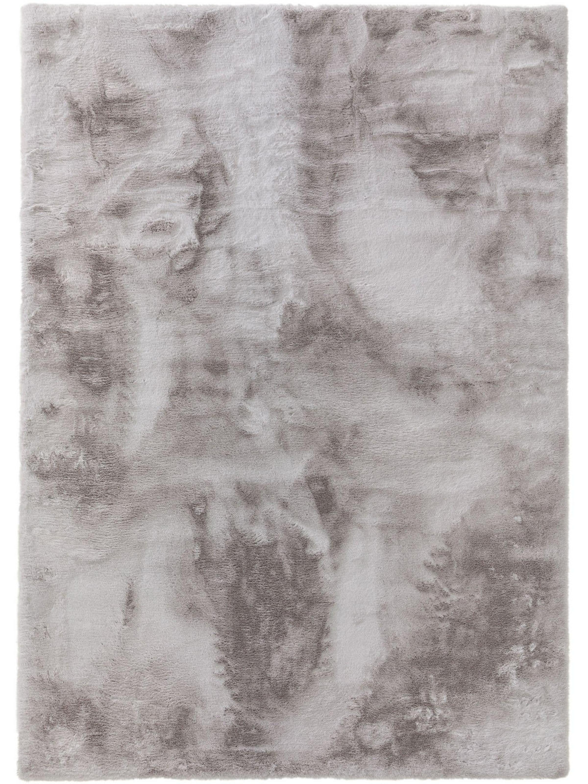 KUNSTFELL-TEPPICH Dave Grau 160x230 cm - Grau, Textil (160/230cm) - benuta Nest