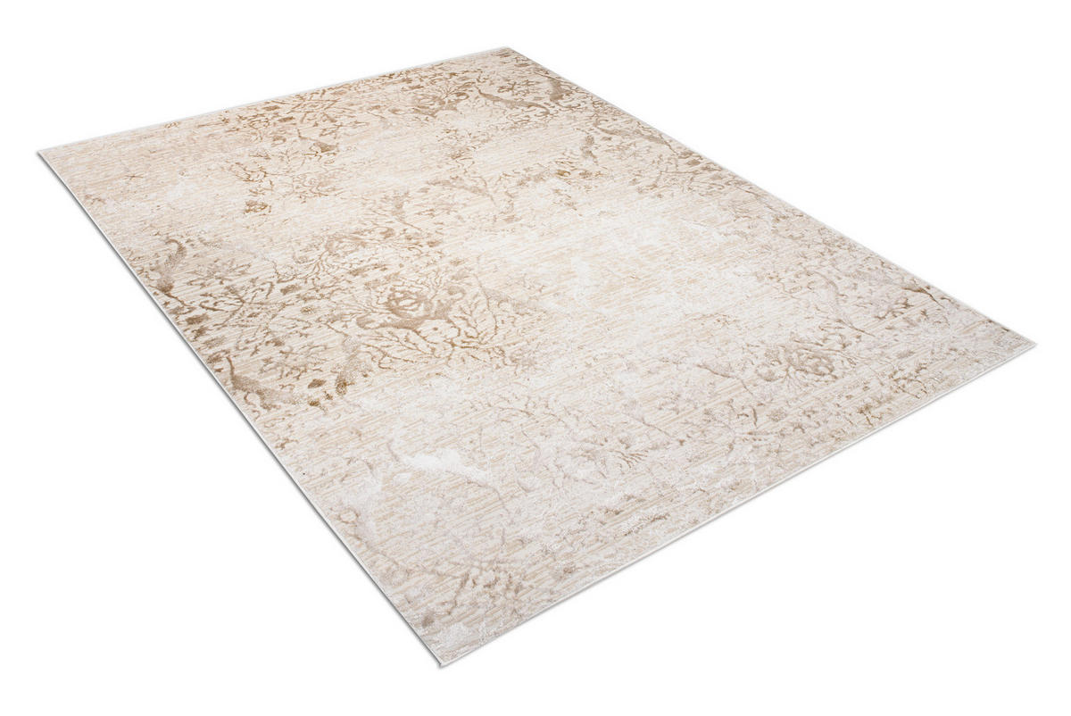 TEPPICH HERA Creme Beige 120/170 cm - Beige/Creme, Textil (120/170cm) - Tapiso