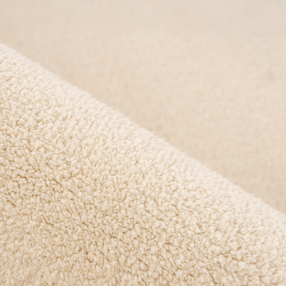 KURZFLOR-TEPPICH Calma 200 Beige 80x140 cm - Beige, Kunststoff/Textil (80/140cm) - carpet city