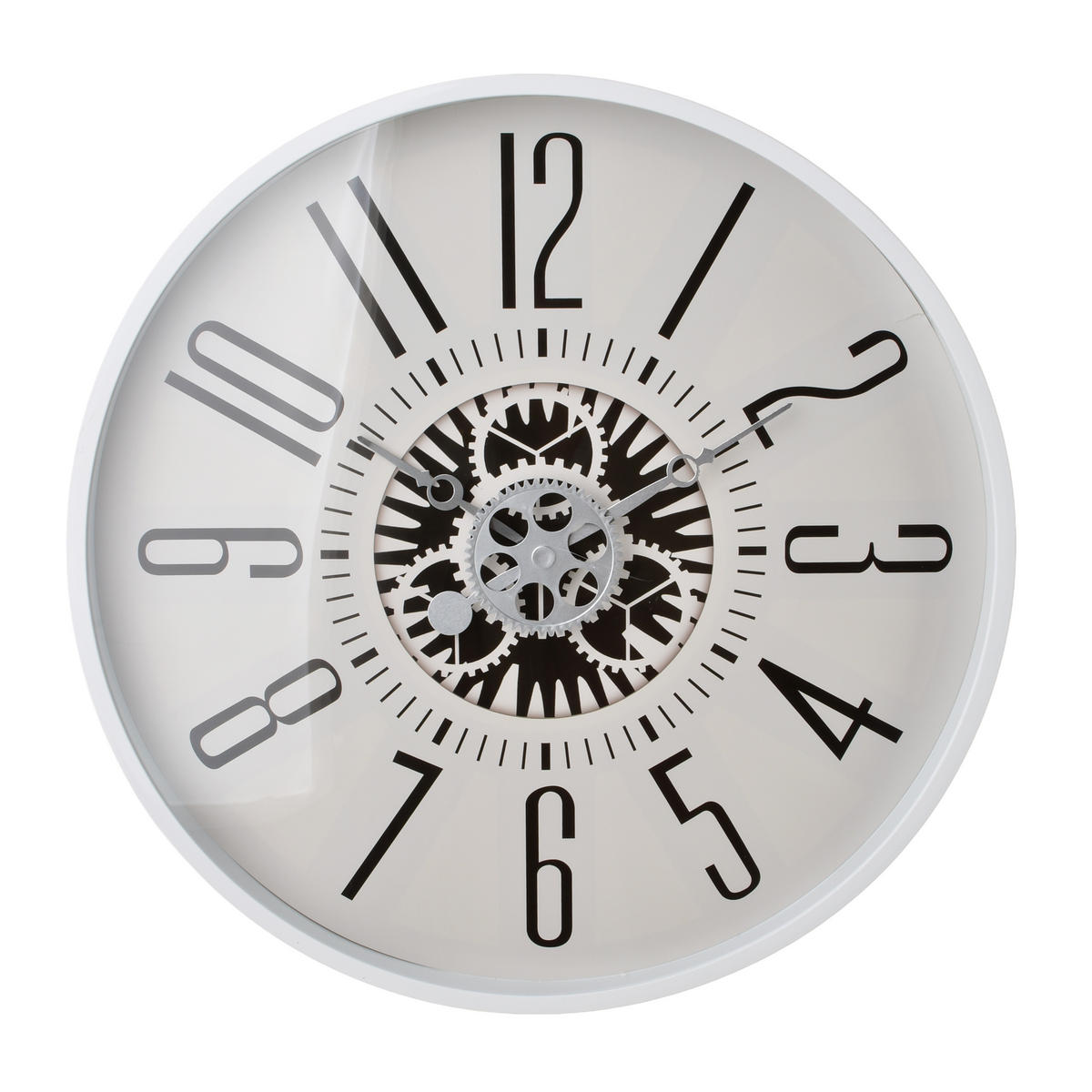 WANDUHR Ramsey Weiß 40x40x4,5 cm Kunststoff - Weiß, Kunststoff (4.5/40/40cm) - Mondex