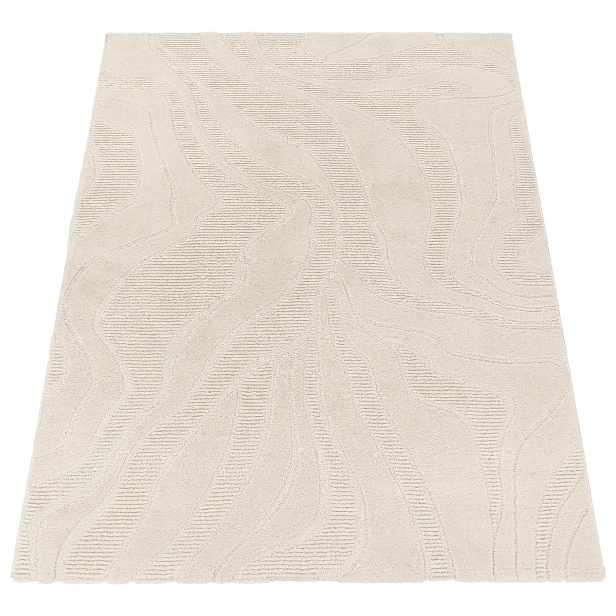 KURZFLORTEPPICH 240/330 cm Aura 702 - Creme, Textil (240/330cm) - Paco Home