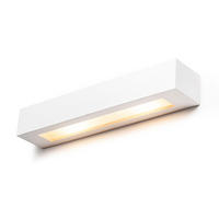 WANDLEUCHTE ROLO 45 gips 22 W - Weiß, Stein (9/7/44.5cm) - Rendl