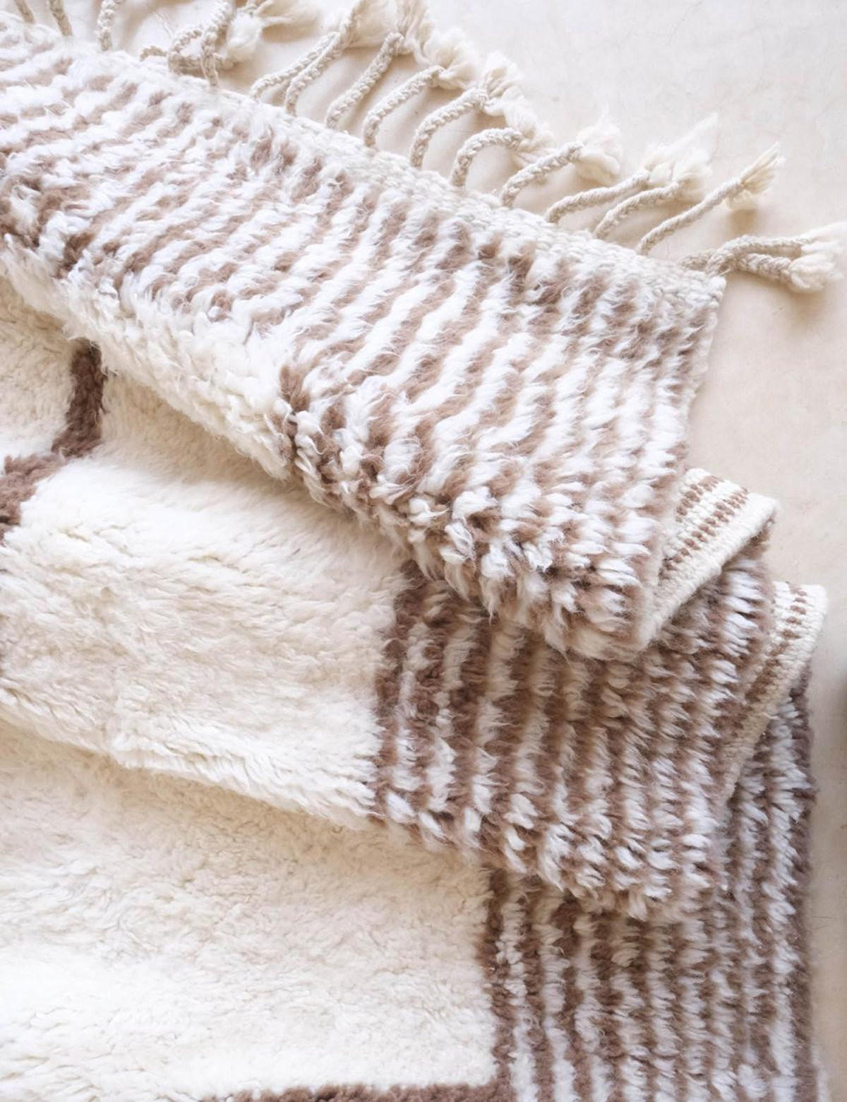 BERBERTEPPICH Grafik dekorativ 245x 352 cm - Braun, Naturmaterialien (245/352cm) - AFK Living