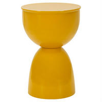 BEISTELLTISCH Metall Yao 31/31/46 cm - Gelb, Metall (31/46/31cm) - Mauro Ferretti
