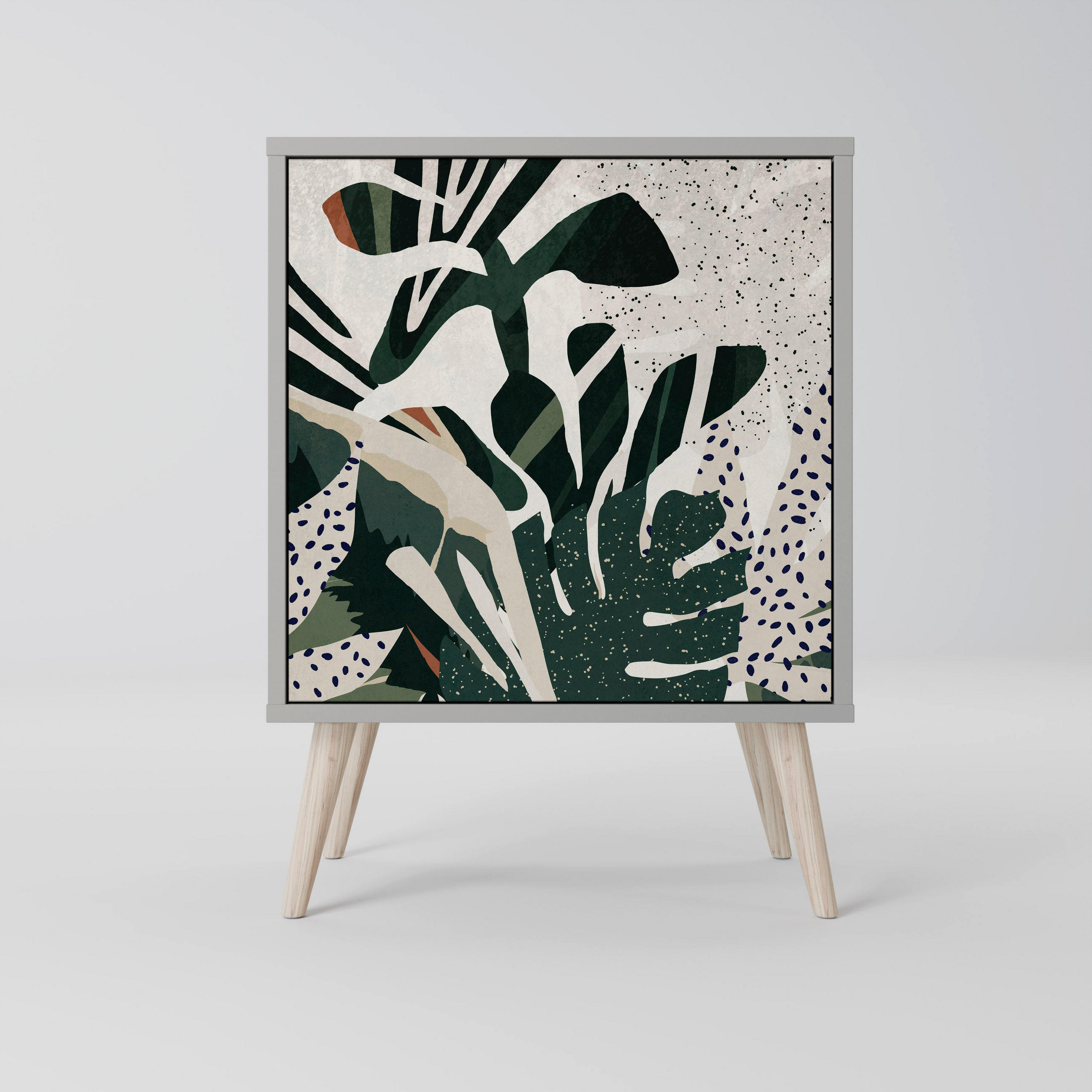 SpaceRebels Sideboard Grau 57.5x77.5x42 cm
