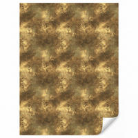 TAPETE - Antik - Metallic-Look - Gold - 200x280 cm - Messingfarben, Papier (200/280cm) - OnlyWow