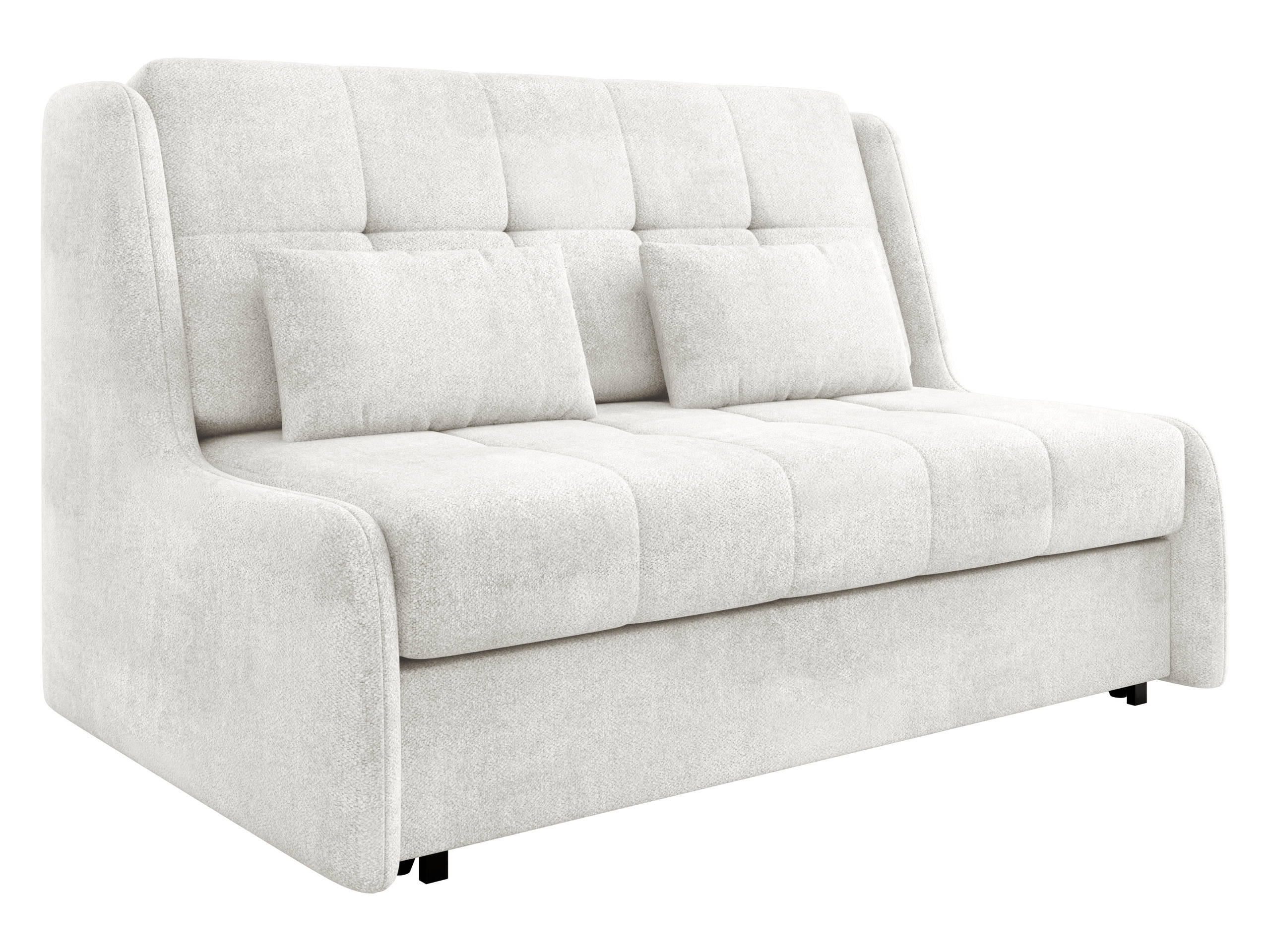 SCHLAFSOFA Viva Elite III - Creme/Schwarz, Holz/Metall (146/85/98cm) - MIRJAN24