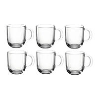TEEGLAS Teegläser Modena 400 ml - 6 Stück - Transparent, Glas (0.4L) - Leonardo