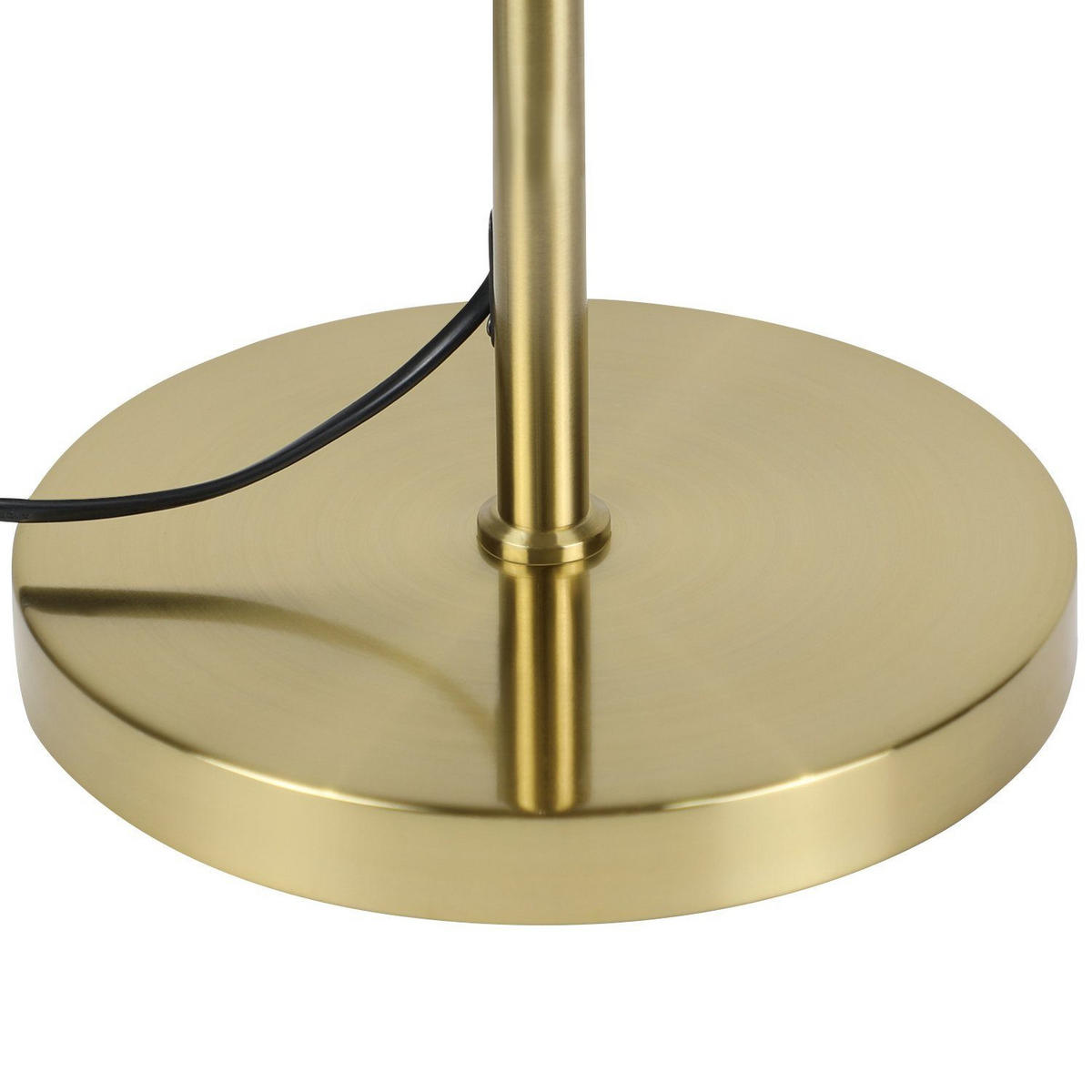 STEHLEUCHTE Essen 22/15/166 cm - Goldfarben, Metall (25/20/150cm) - Nettlife