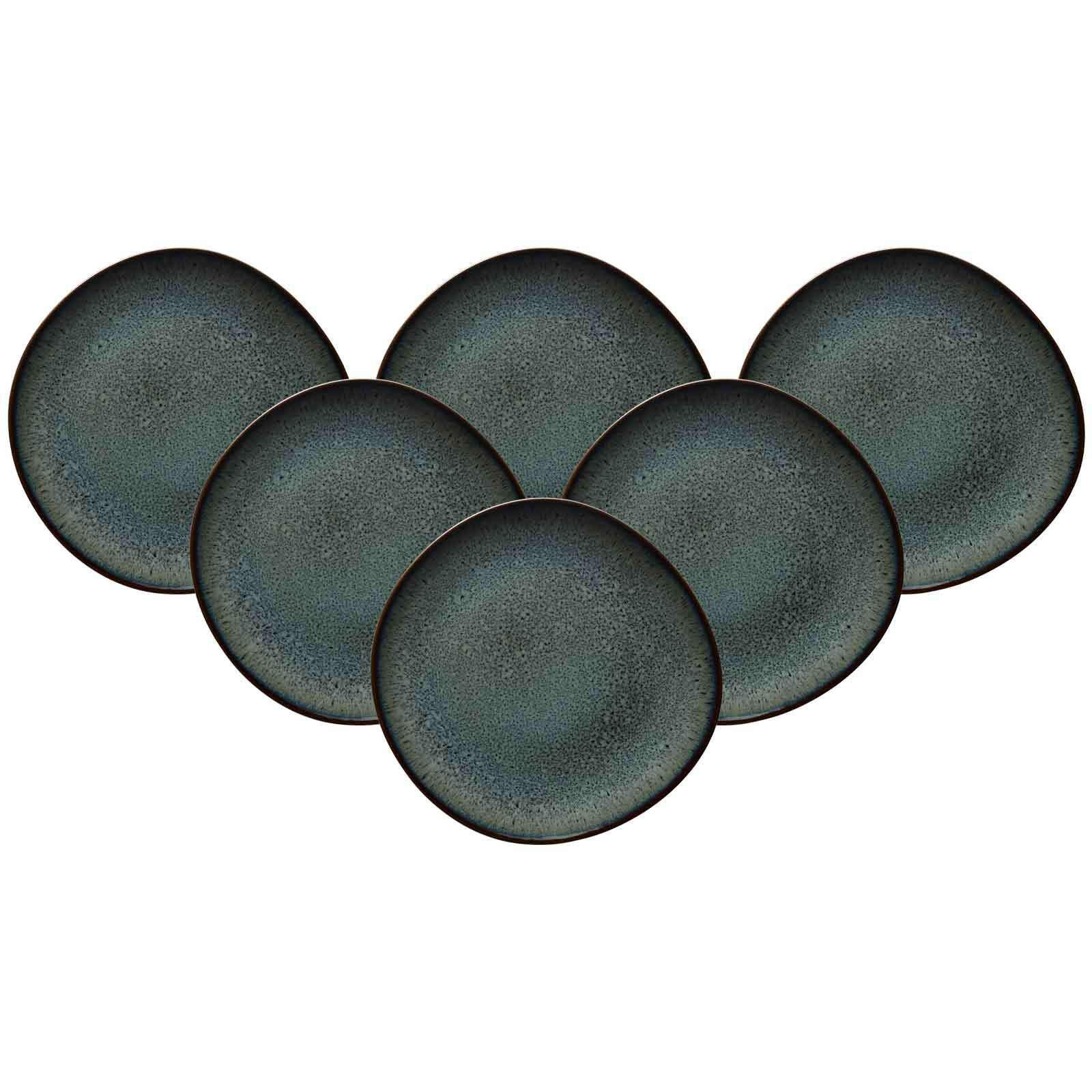 FRÜHSTÜCKSTELLER Lave Gris ø 23 cm 6er Set - Grau, Keramik (23cm) - like.Villeroy & Boch
