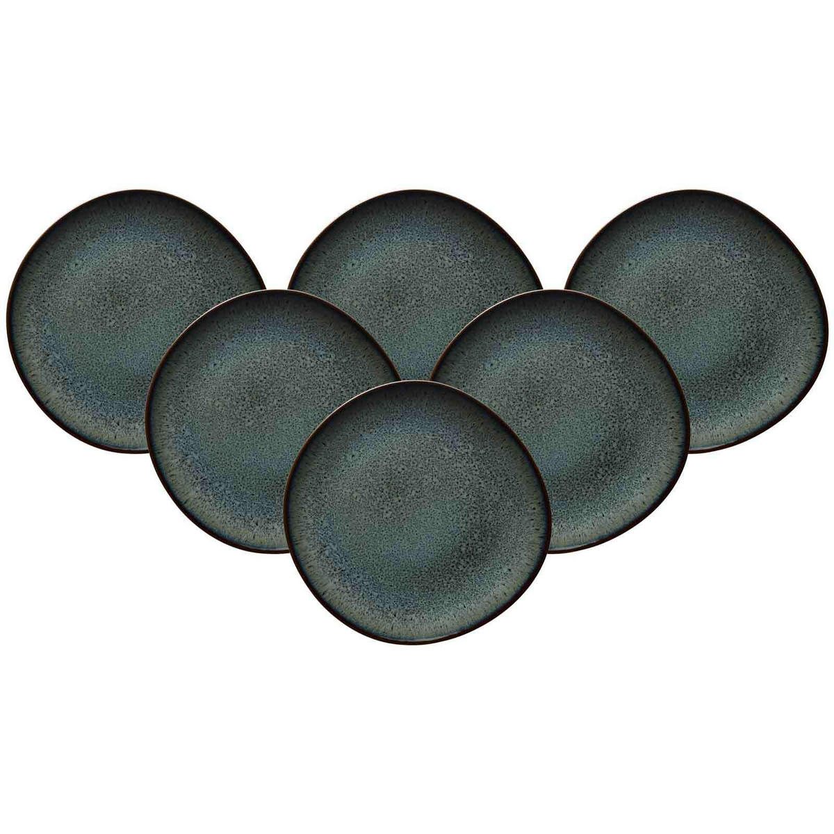 FRÜHSTÜCKSTELLER Lave Gris ø 23 cm 6er Set - Grau, Keramik (23cm) - like.Villeroy & Boch