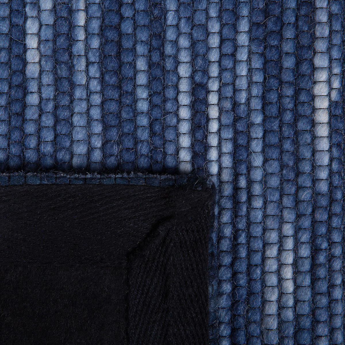 KURZFLOR-TEPPICH Kapakli 200/140 cm - Blau, Textil (140/200cm) - Beliani