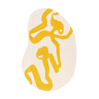 PREPROGA Ribbon Pure Yellow 235/340 cm - rumena, umetna masa/tekstil (235/340cm) - Louis De Poortere