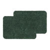 FUSSMATTE WASCHBAR ENTRA 2ER SET - Grün, Textil (60/75cm) - Astra