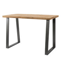 BARTABLE Masie Brown 135/70/ 92 cm - Braun, Holz (70/92/135cm) - Hoyz Collection