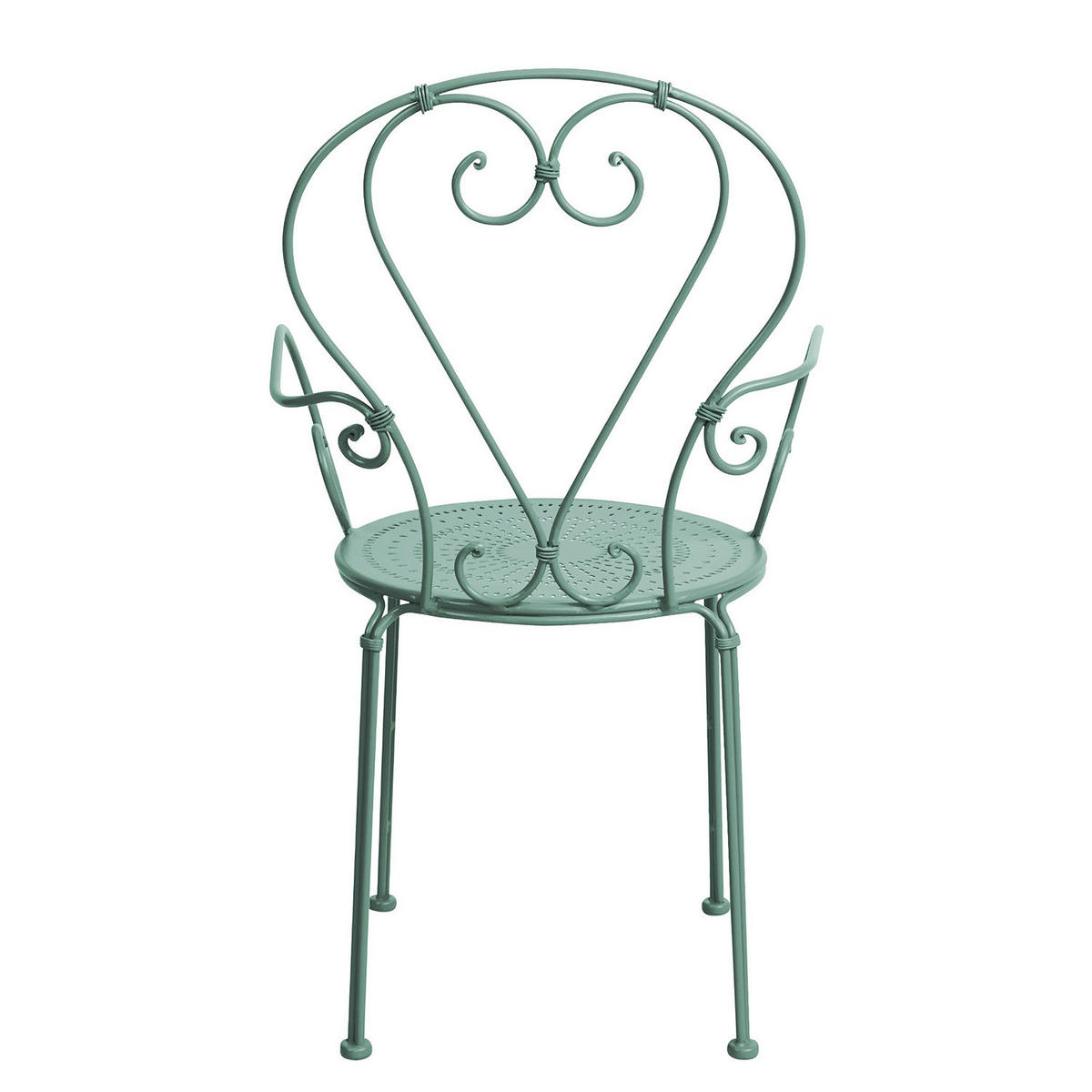 GARTENSTUHL Century - Grün, Metall (53/91/49cm) - Butlers