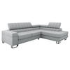 ECKSOFA Laris Premium, Seite: Rechts - Kaschmir/Schwarz, Holz/Textil (271/203cm) - MIRJAN24
