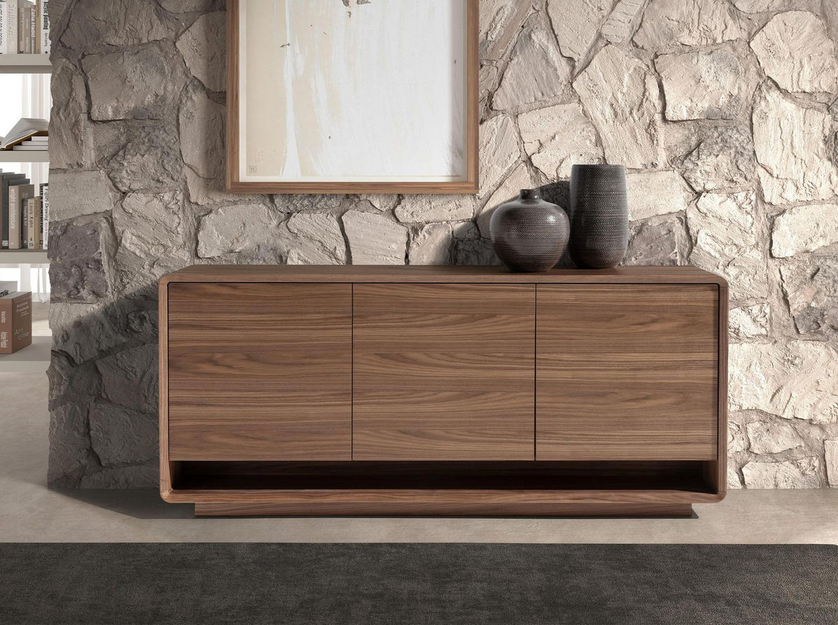 SIDEBOARD Anrichte Nussbaum 180/40/78 cm - Walnussfarben, Holz/Holzwerkstoff (180/78/40cm) - ANGEL CERDA