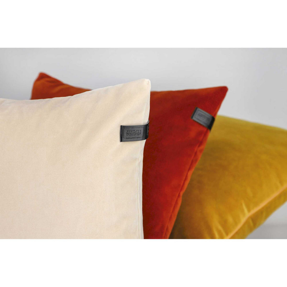 KISSENHÜLLE SOUL - Creme, Textil (45/45cm) - Schöner Wohnen