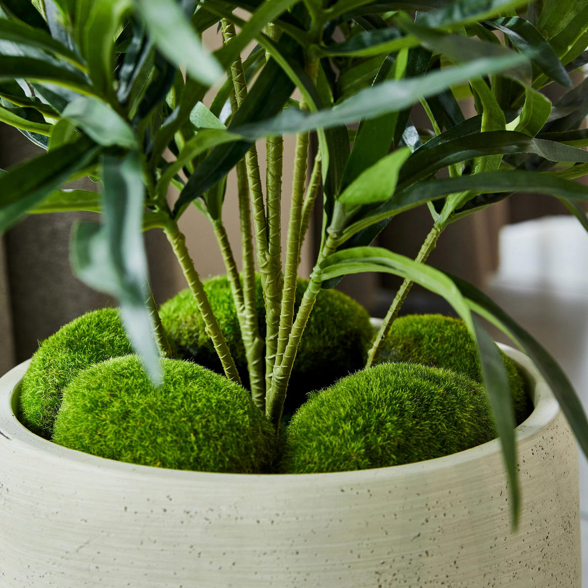 KUNSTPFLANZE Künstliche Dracaena Reflexa – Orielle 70 cm - Grün, Kunststoff (70cm) - aplanta