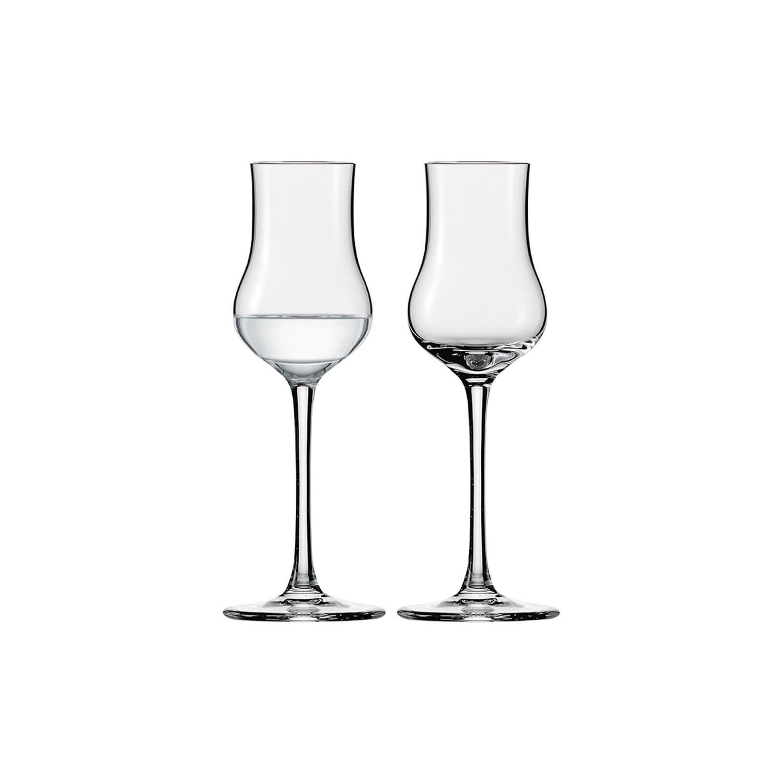 OBSTBRANDGLÄSER Jeunesse transparent 90 ml 2er Set - Transparent, Glas (0.09L) - Eisch