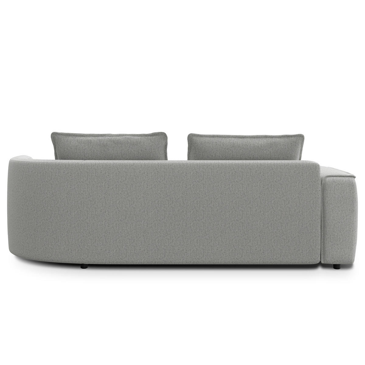 2,5-SITZER SOFA - Hellgrau, Textil (217/82/156cm) - home24