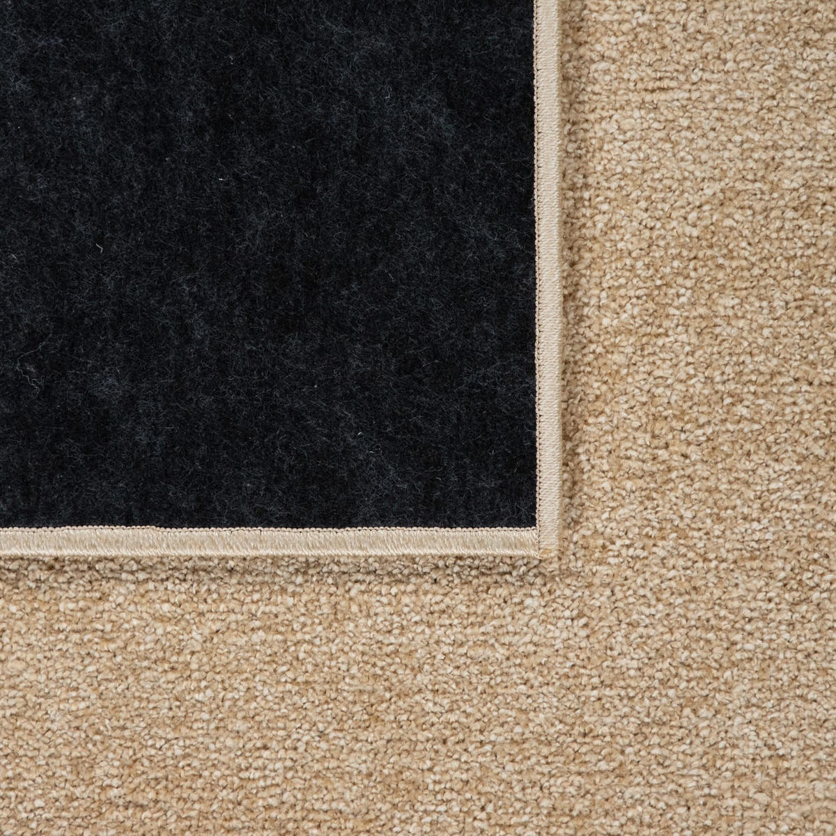 FLACHWEBETEPPICH Goldfarben Ø 120 cm - Goldfarben, Kunststoff (120/120cm) - TT Home