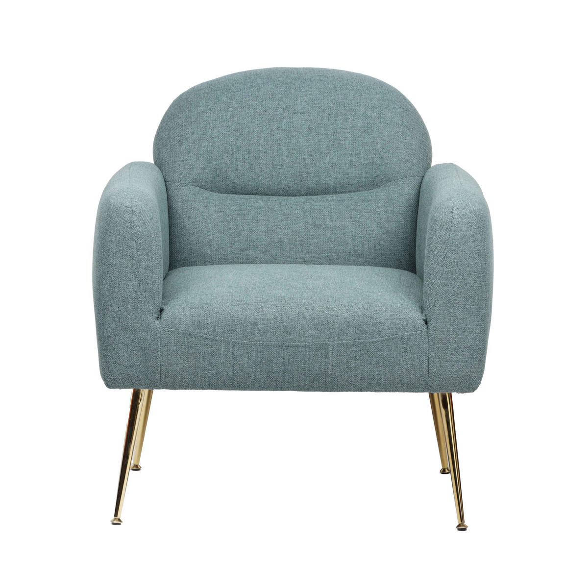 RELAXSESSEL, Blau - Blau, Textil (73/81/68cm) - Oviala