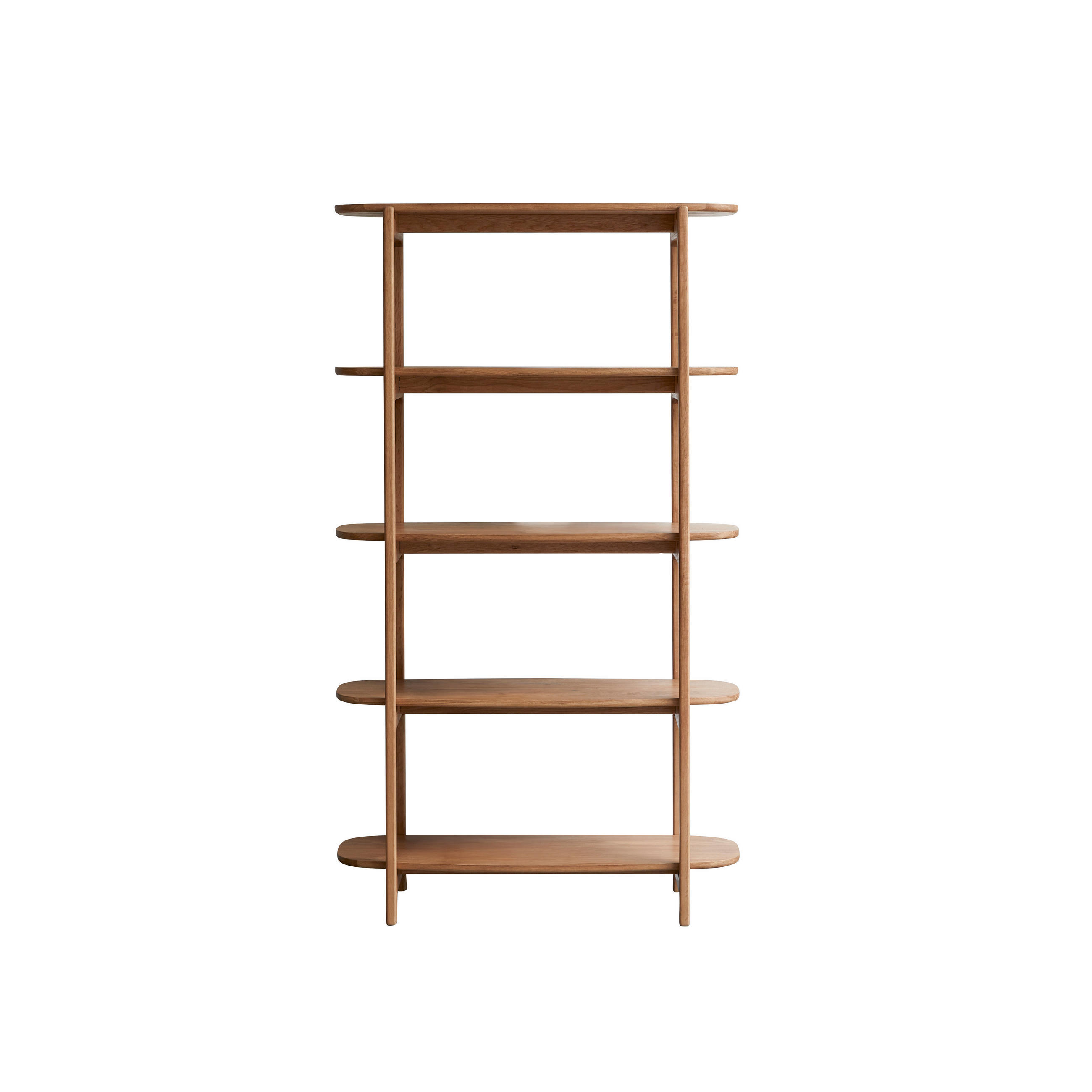 Tikamoon Bücherregal Natur 100x175x38 cm