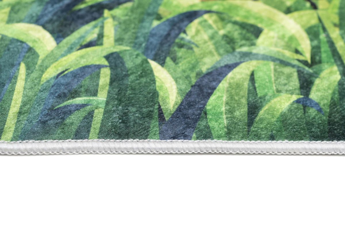 TEPPICH EMMA Hellblau 140/200 cm - Hellblau, Kunststoff (140/200cm) - Tapiso