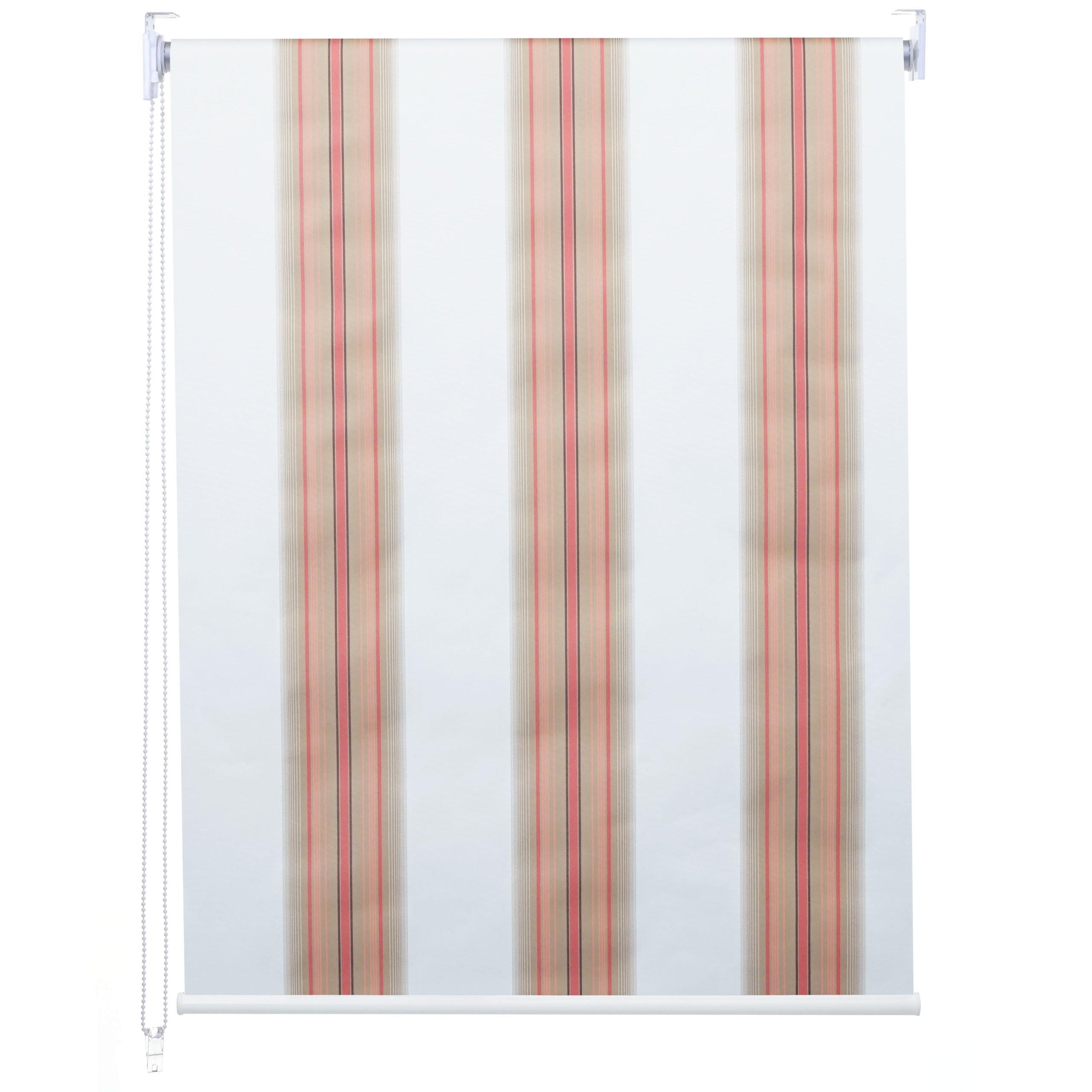 MCW Rollo Weiß, Rot, Beige 50x160x7 cm