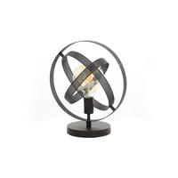 TISCHLAMPE DILLY Schwarz Metall - Schwarz, Metall (28/32/38cm) - KAWOLA
