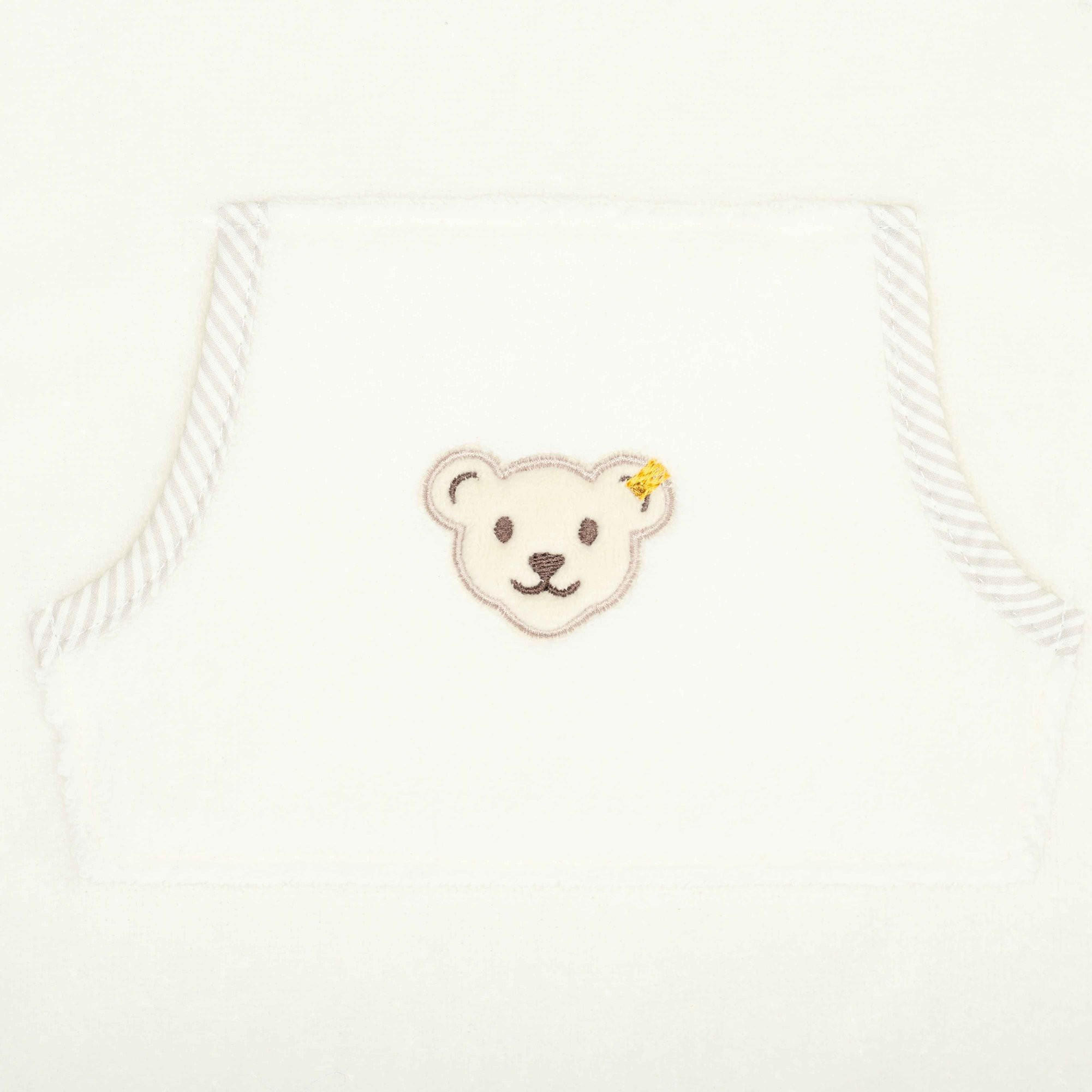 Thumbnail - Steiff Bademantel, Weiß, Textil, Animalprint, Füllung: Baumwollfüllung, Gr. Einheitsgröße, unisex, Badtextilien, Bademän...